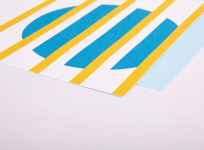 Blueback-Papier - undurchsichtiges Posterpapier mit blauer Rückseite und matt glänzender Oberfläche MAXPRINTO