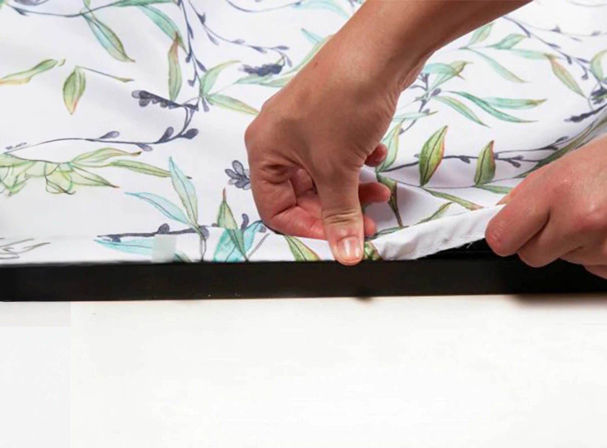 Foto auf Textil - Komplett montiert geliefert MAXPRINTO