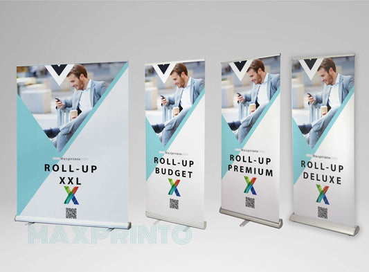 Roll-Up - Freistehendes Banner mit Rollsystem MAXPRINTO